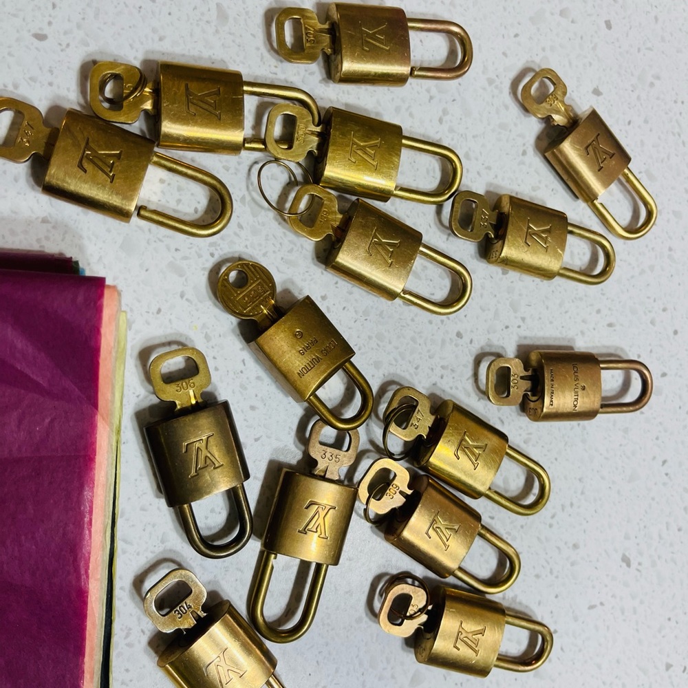 Authentic louis vuitton locksets